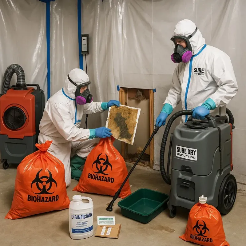 Contaminated Water Handling Protocols process in Beckett, NJ