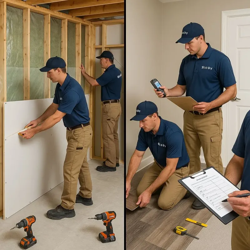 Repairs and Reconstruction process in Beckett, NJ