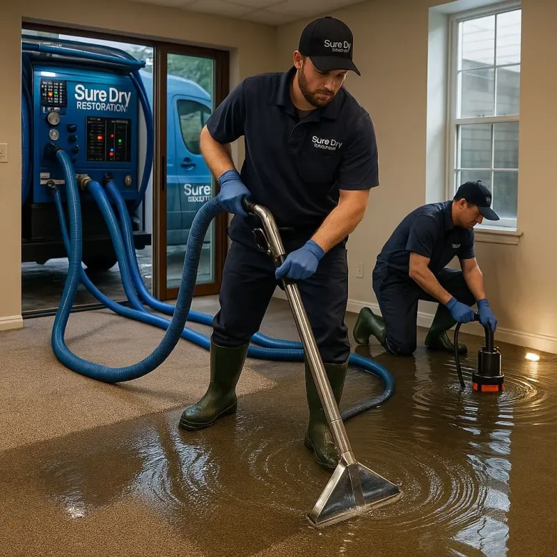 Water Extraction and Removal process in Beckett, NJ
